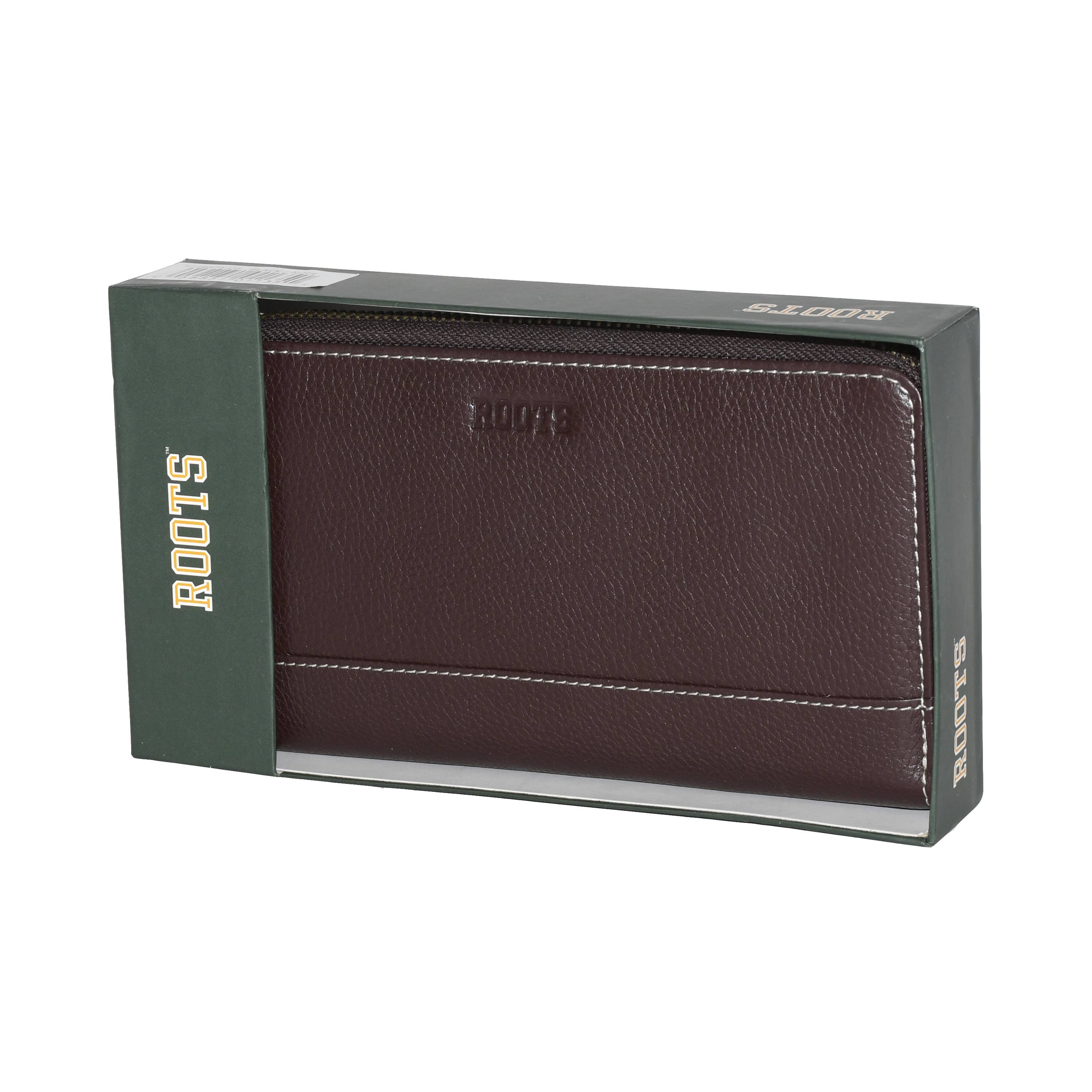 Roots Ladies' Slim Zipper Round Wallet