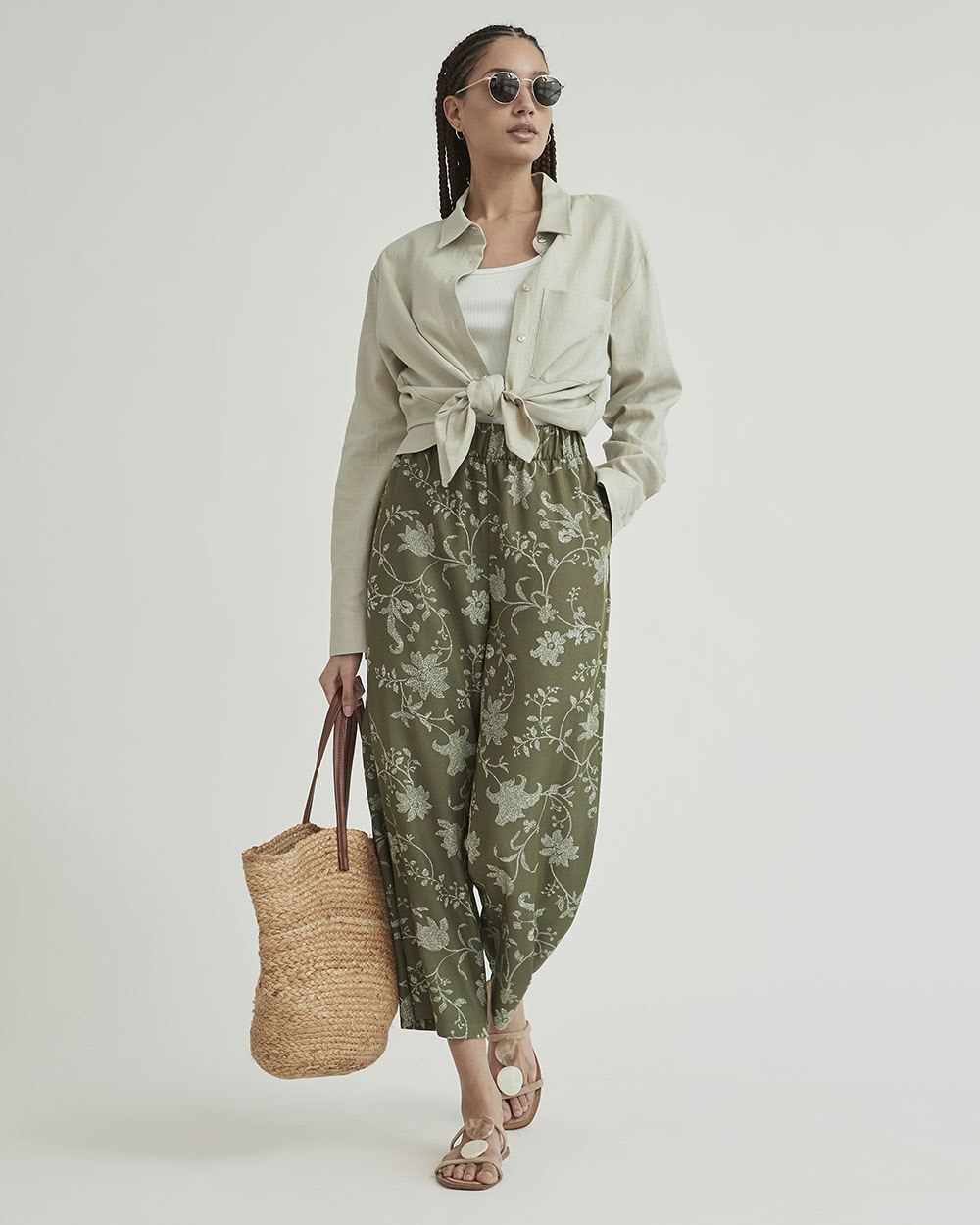 Bodycon Scoop-Neck Ribbed Cami