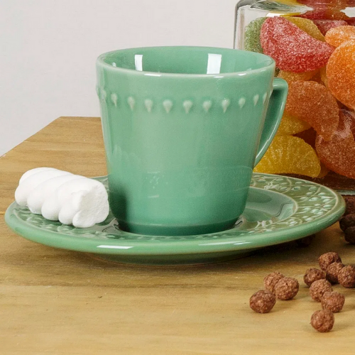 Oxford Mendi Sage 20 Pieces Dinnerware Set Service for 4