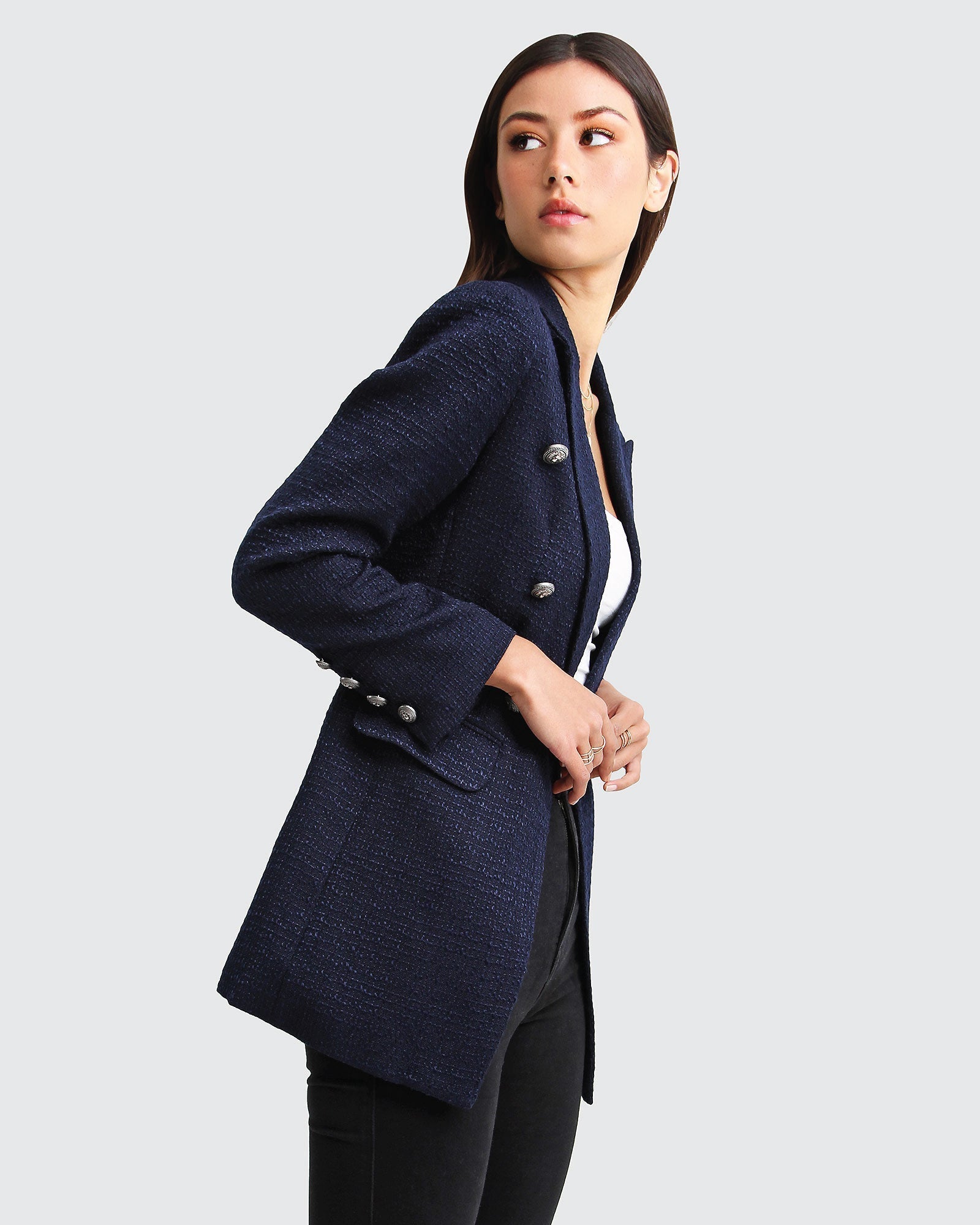 Belle & Bloom Princess Polina Textured Weave Blazer
