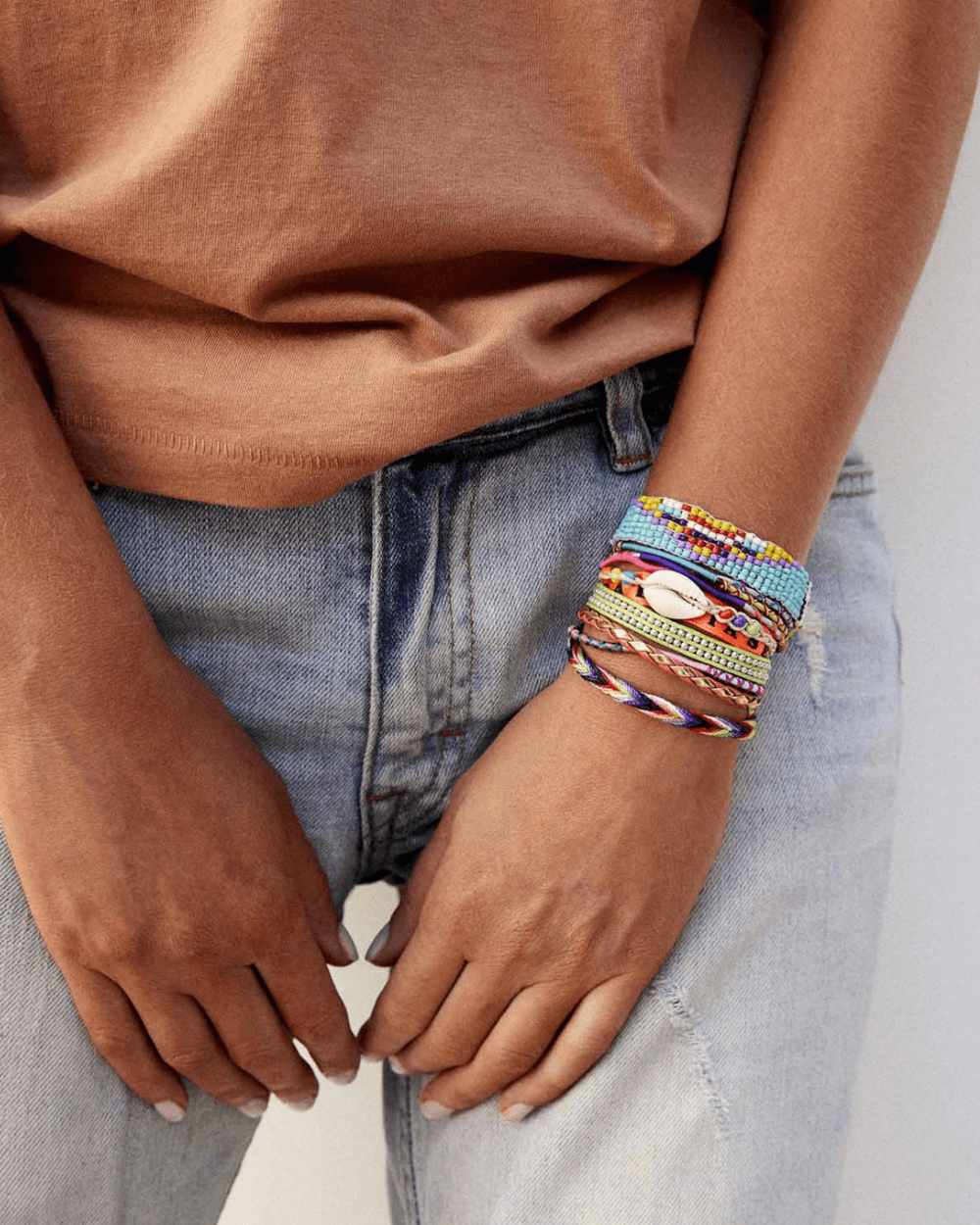 VERSION 5 Hipanema Silver Cuff Bracelet