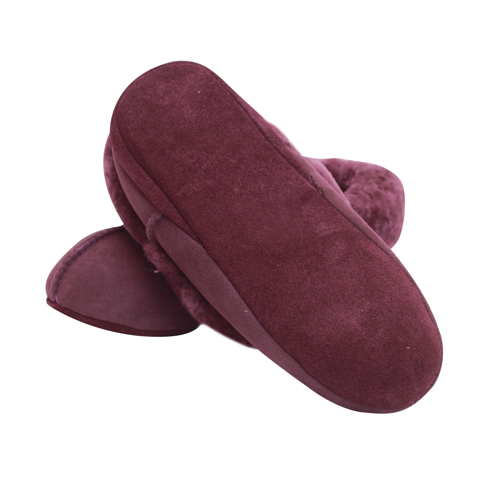 Eastern Counties Leather - Womens/Ladies Full Sheepskin Turn Slippers