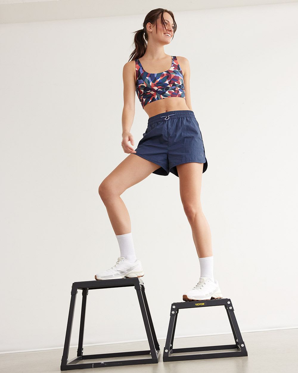 Woven Crinkle Shorts, Hyba