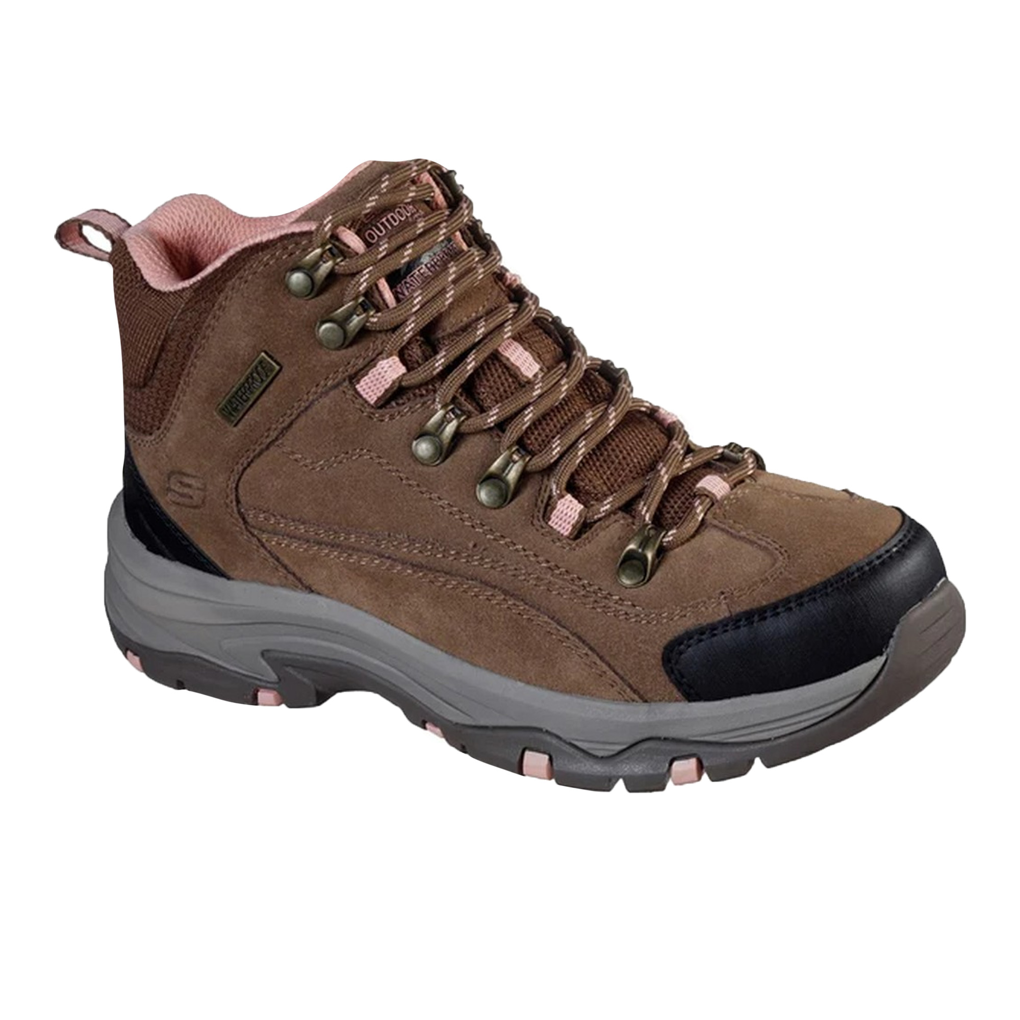 Skechers - Womens/Ladies Trego-Alpine Suede Relaxed Fit Walking Boots