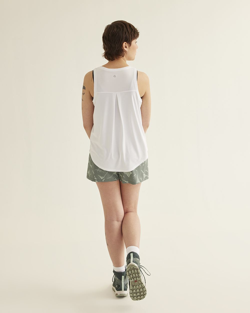 Sleeveless Scoop-Neck Top, Dry Lux Hyba Essentials