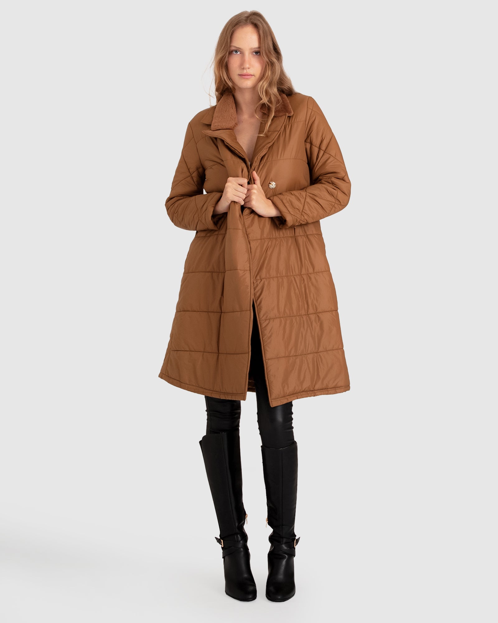 Belle & Bloom Walk Me Home Convertible Coat
