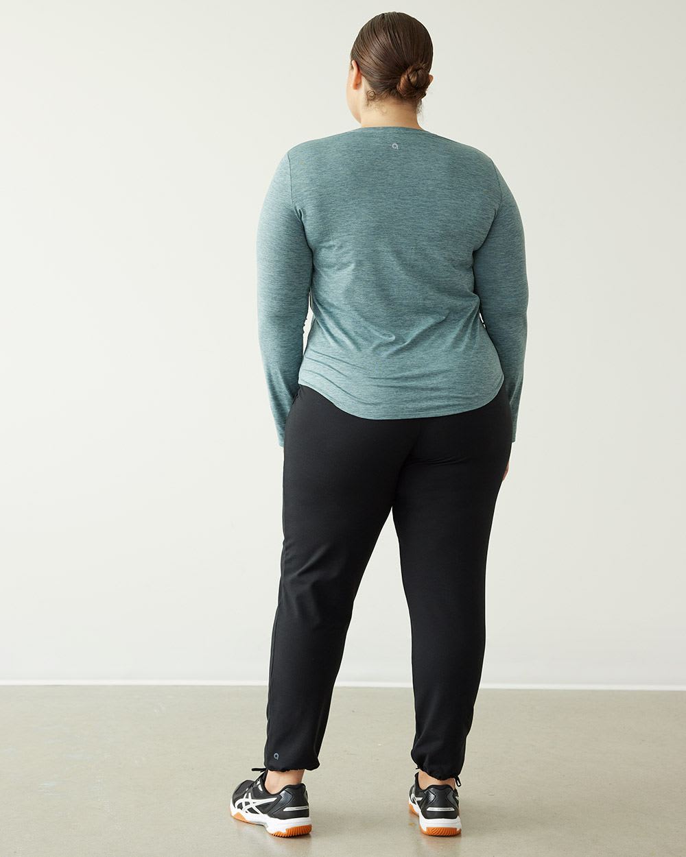 Long-Sleeve Crew-Neck Tee - Dry Lux Hyba Essentials