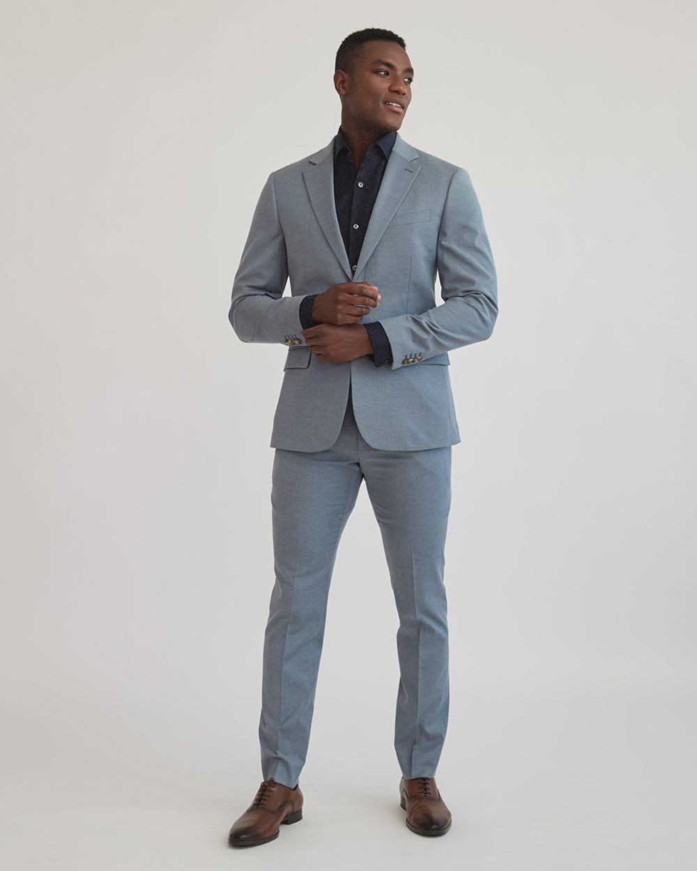 Light Blue Suit Pant