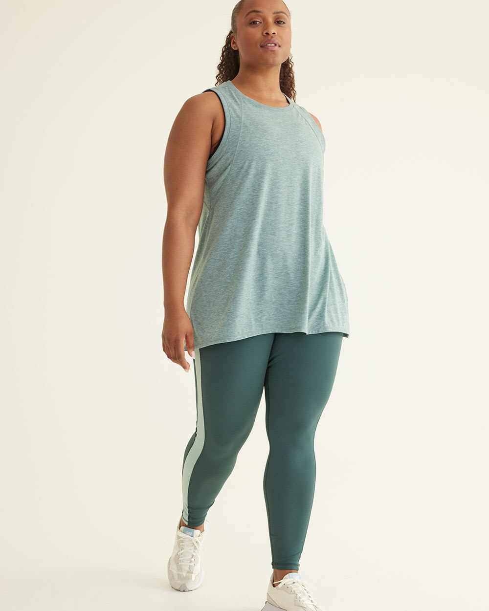 Colour-Blocked High-Rise Pulse Legging, Hyba