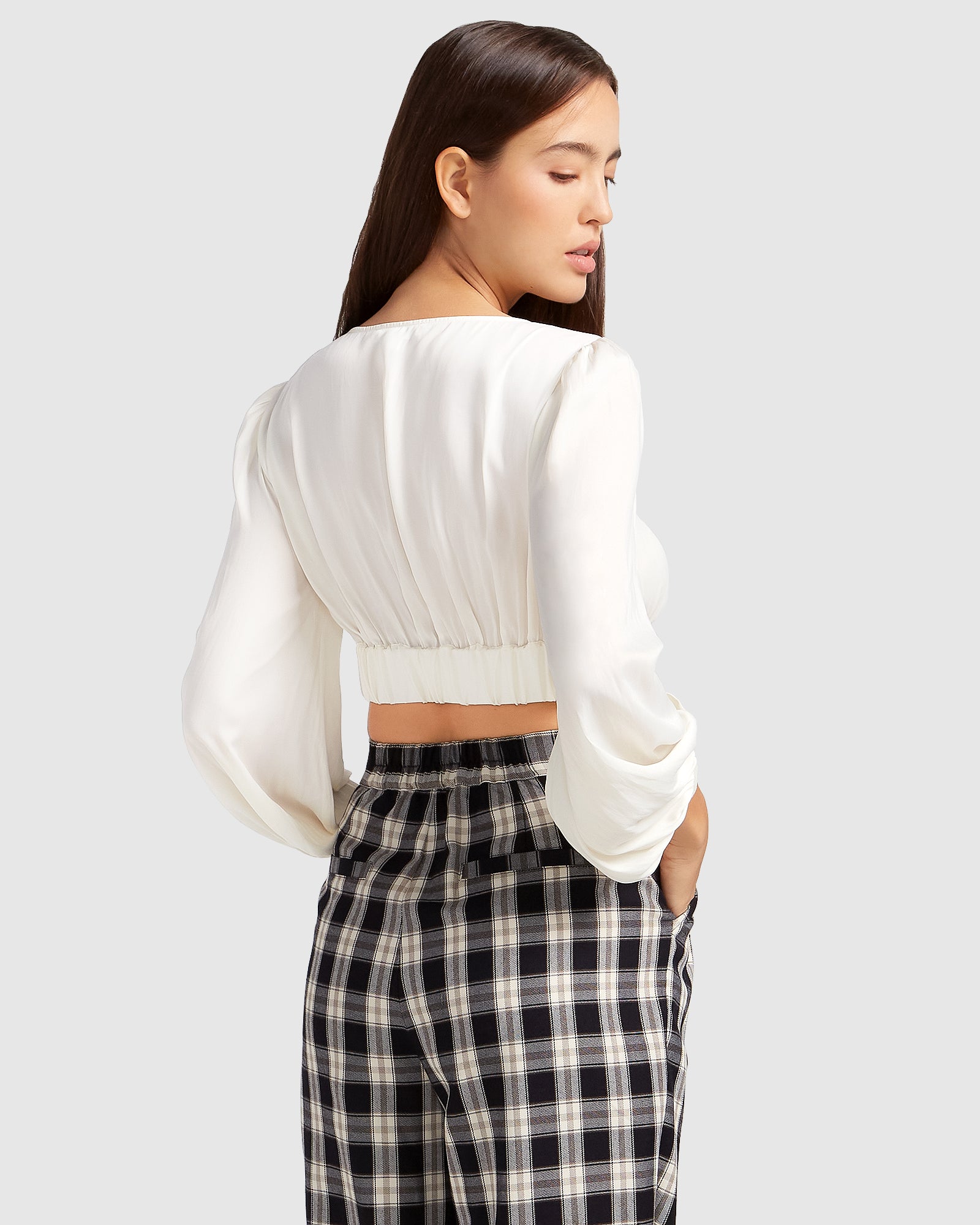 Belle & Bloom No Way Home Cropped Top