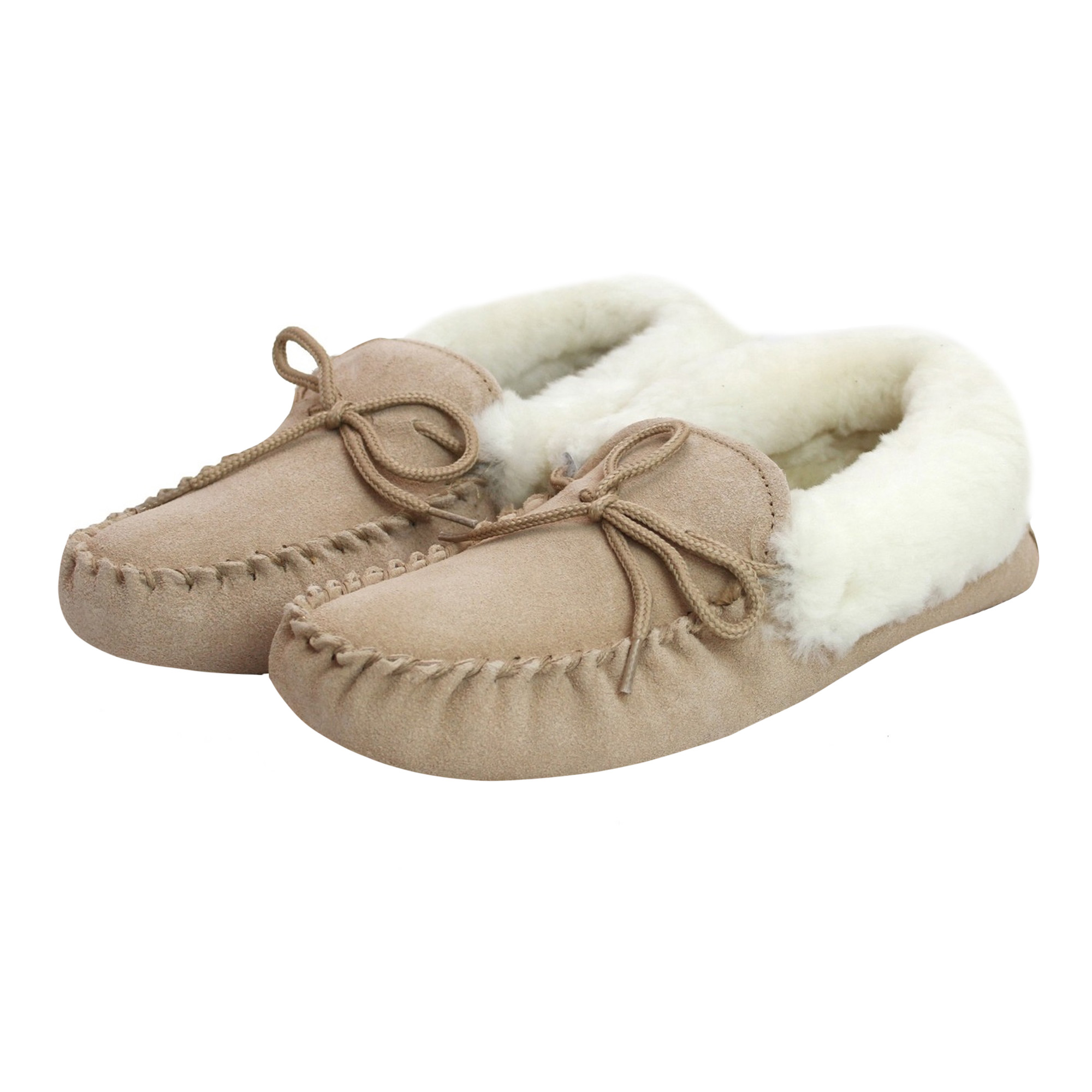 Eastern Counties Leather - Womens/Ladies Soft Sole Sheepskin Moccasins
