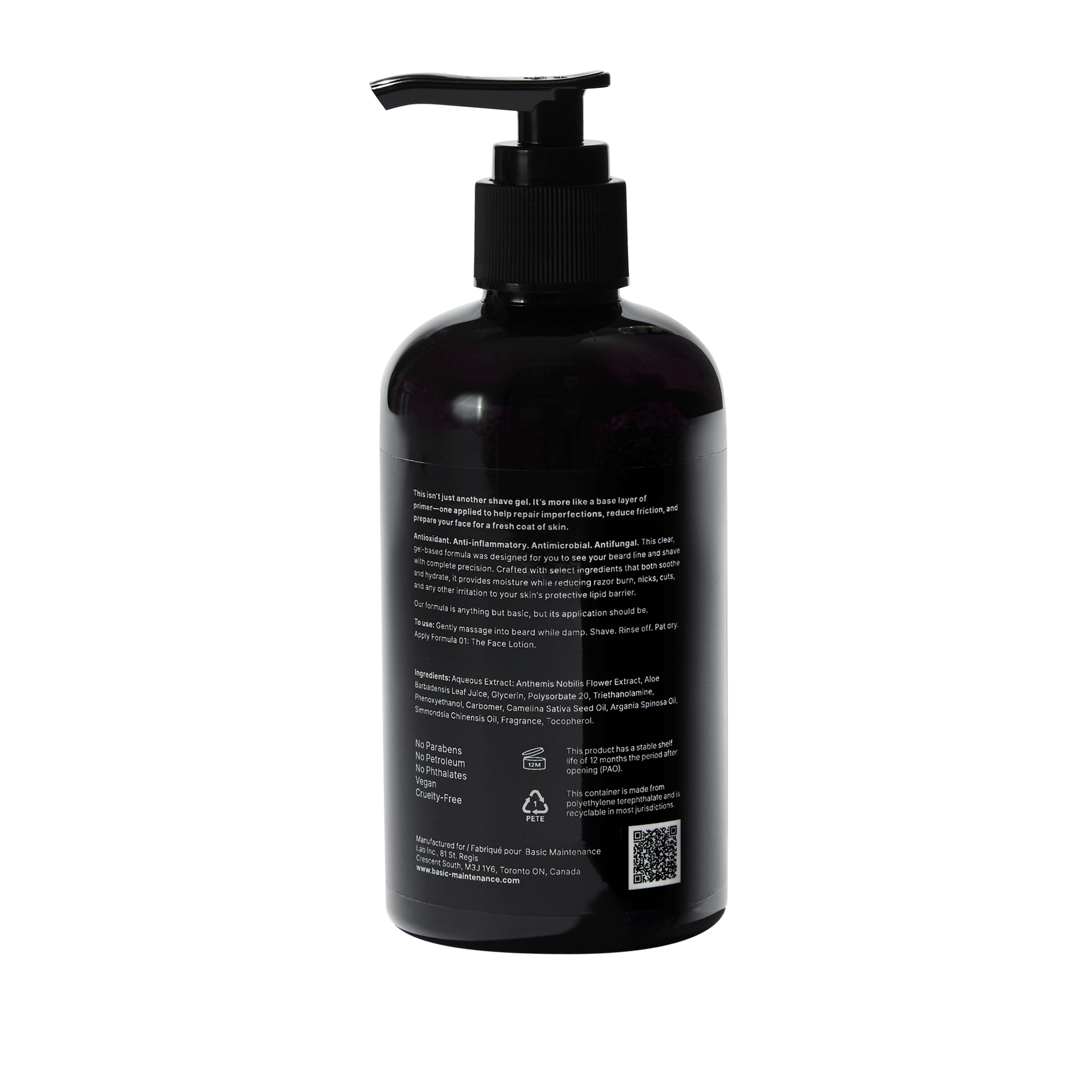 Basic Maintenance Lab - Formula 09: The Shave Gel