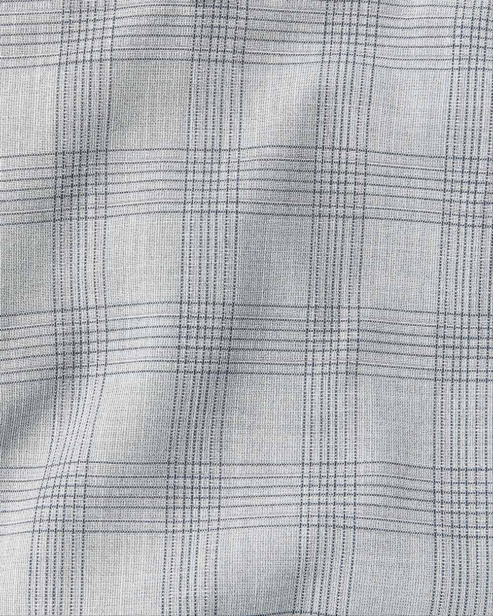 Slim Fit Checkered Grey Suit Pant