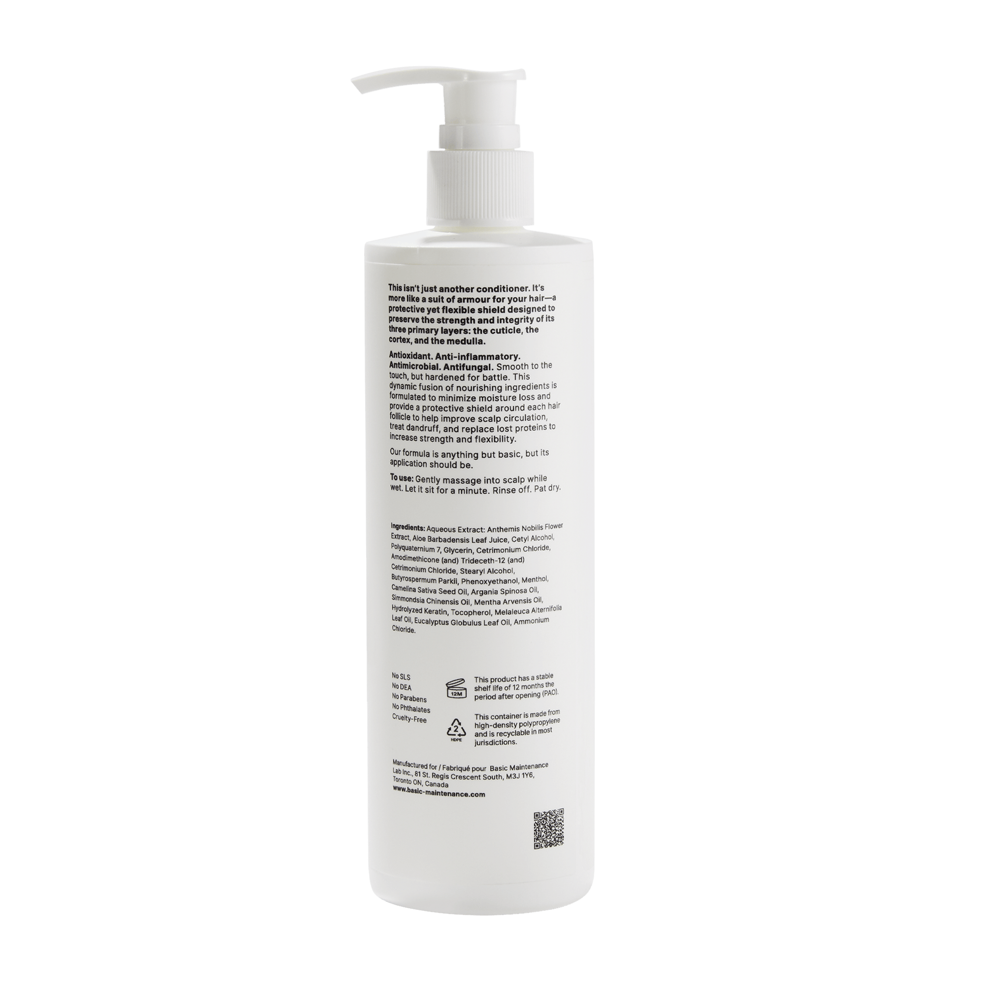 Basic Maintenance Lab - Formula 08: The Conditioner