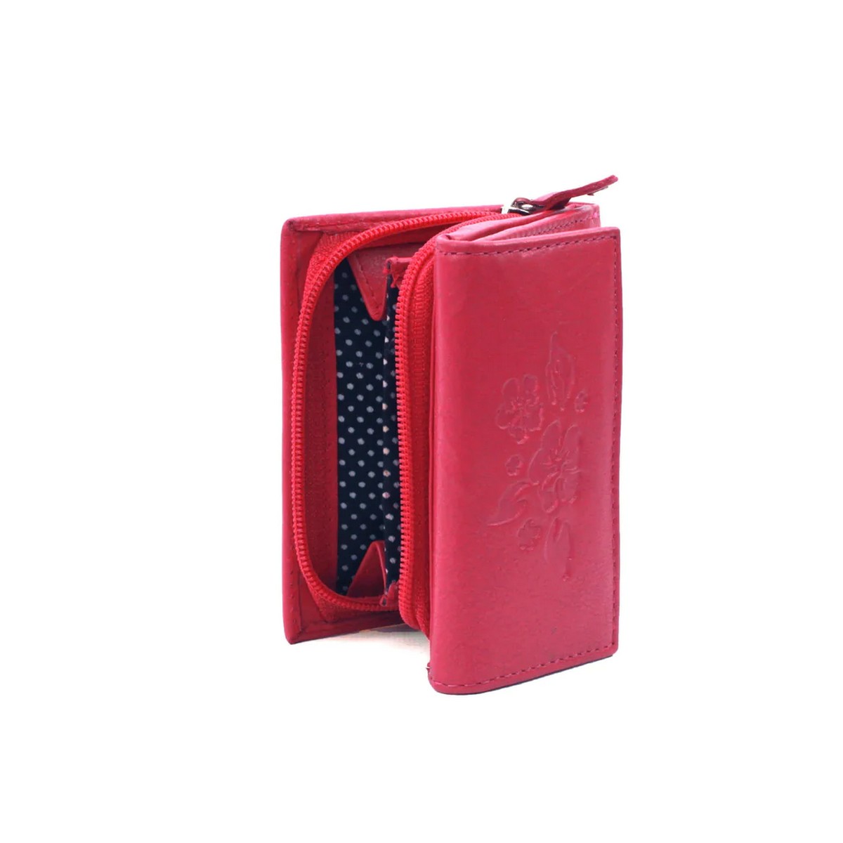 Eastern Counties Leather - Nina 2 Embossed Leather Coin Purse