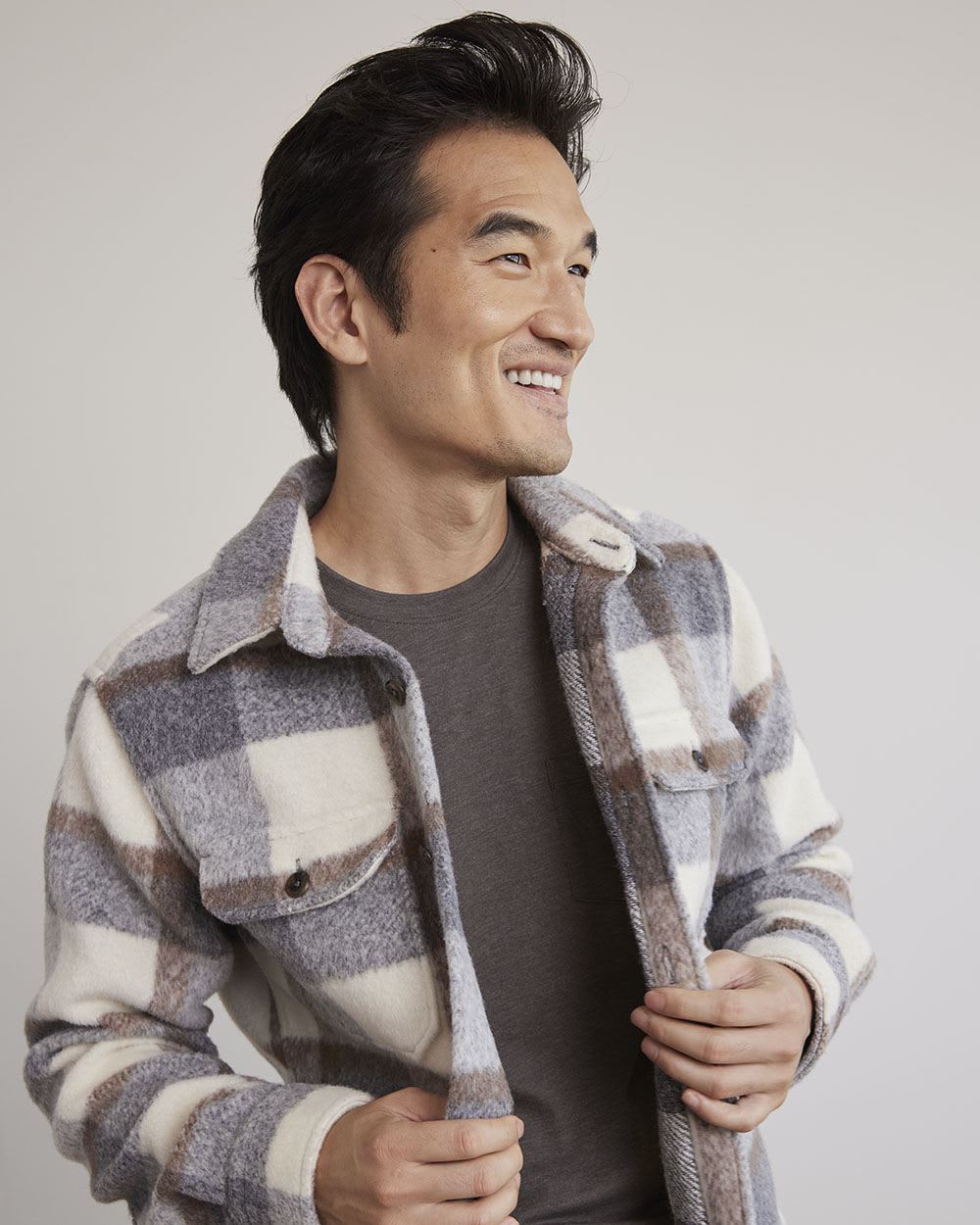 Plaid Twill Overshirt
