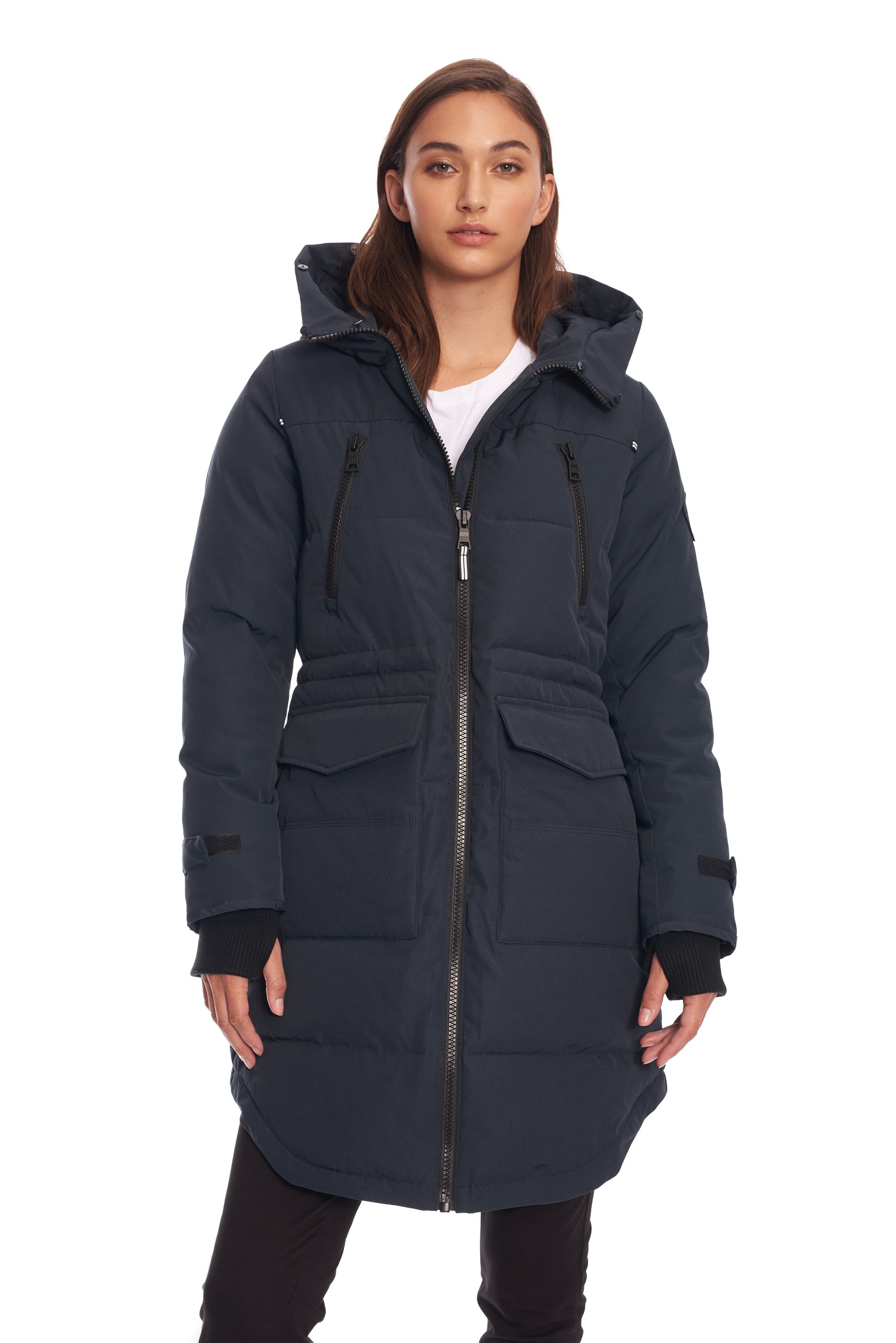 Alpine North Women's - UKON | Vegan Down Recycled Drawstring Winter Parka