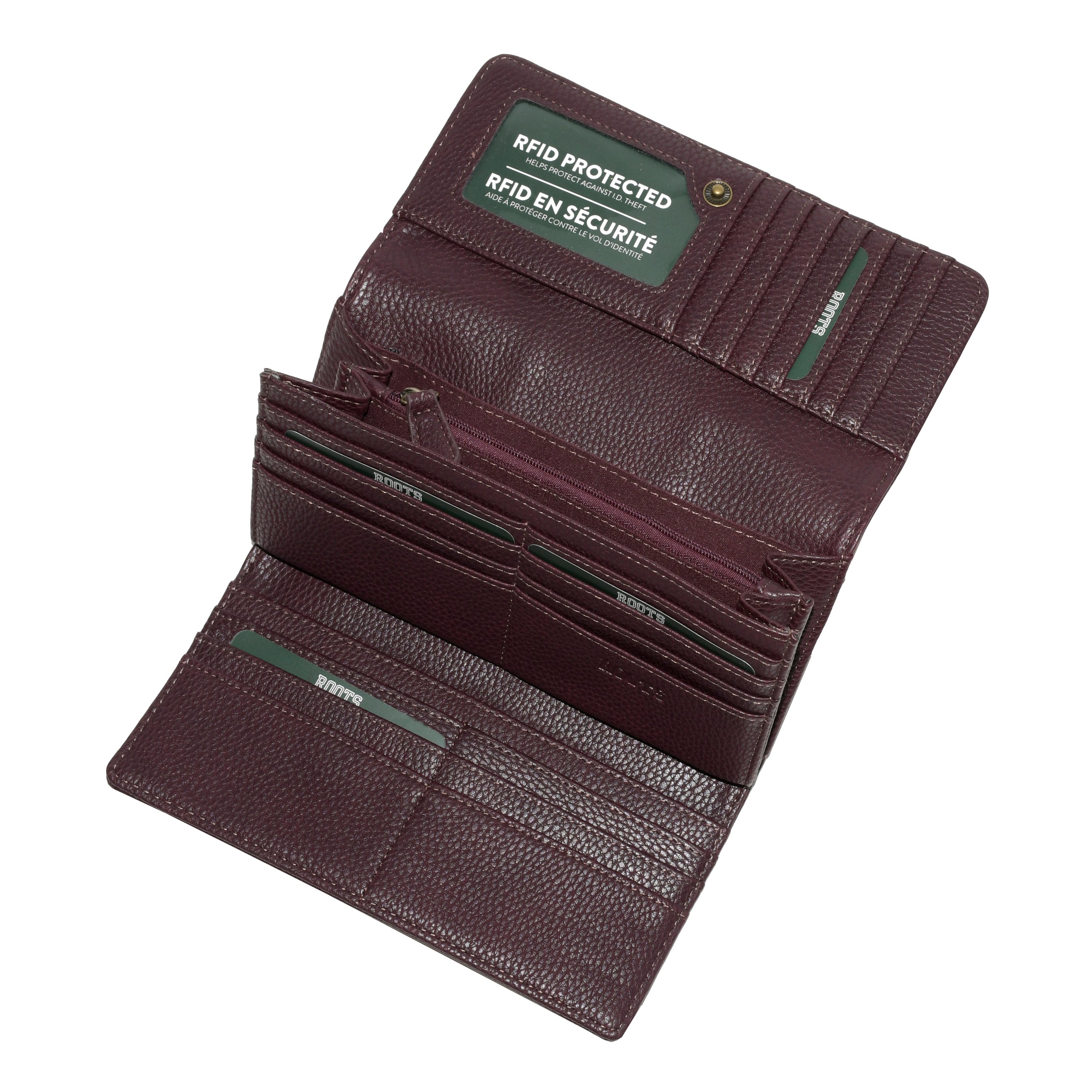 Roots Ladies' Pocket Clutch Wallet