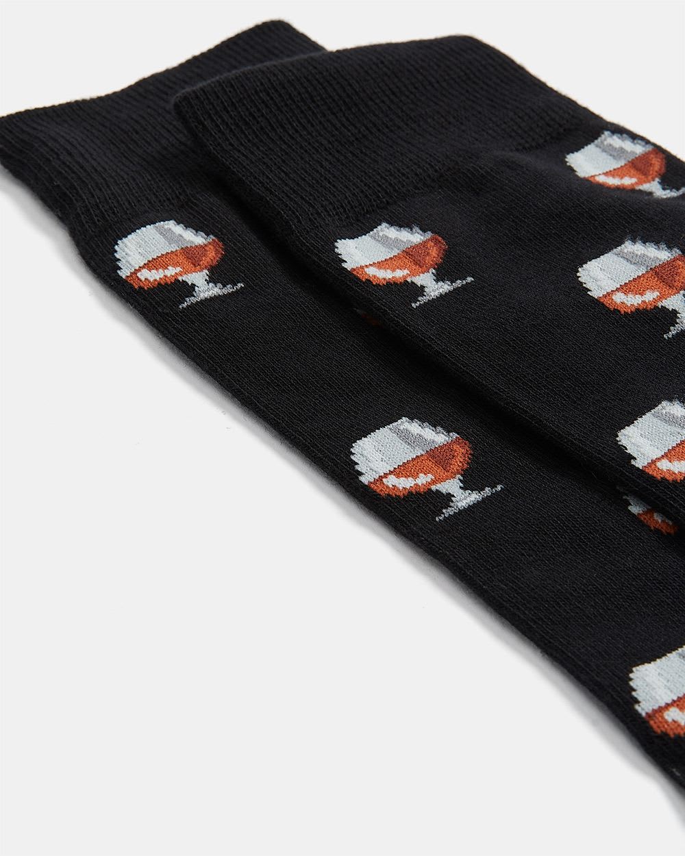 Cognac Glass Socks