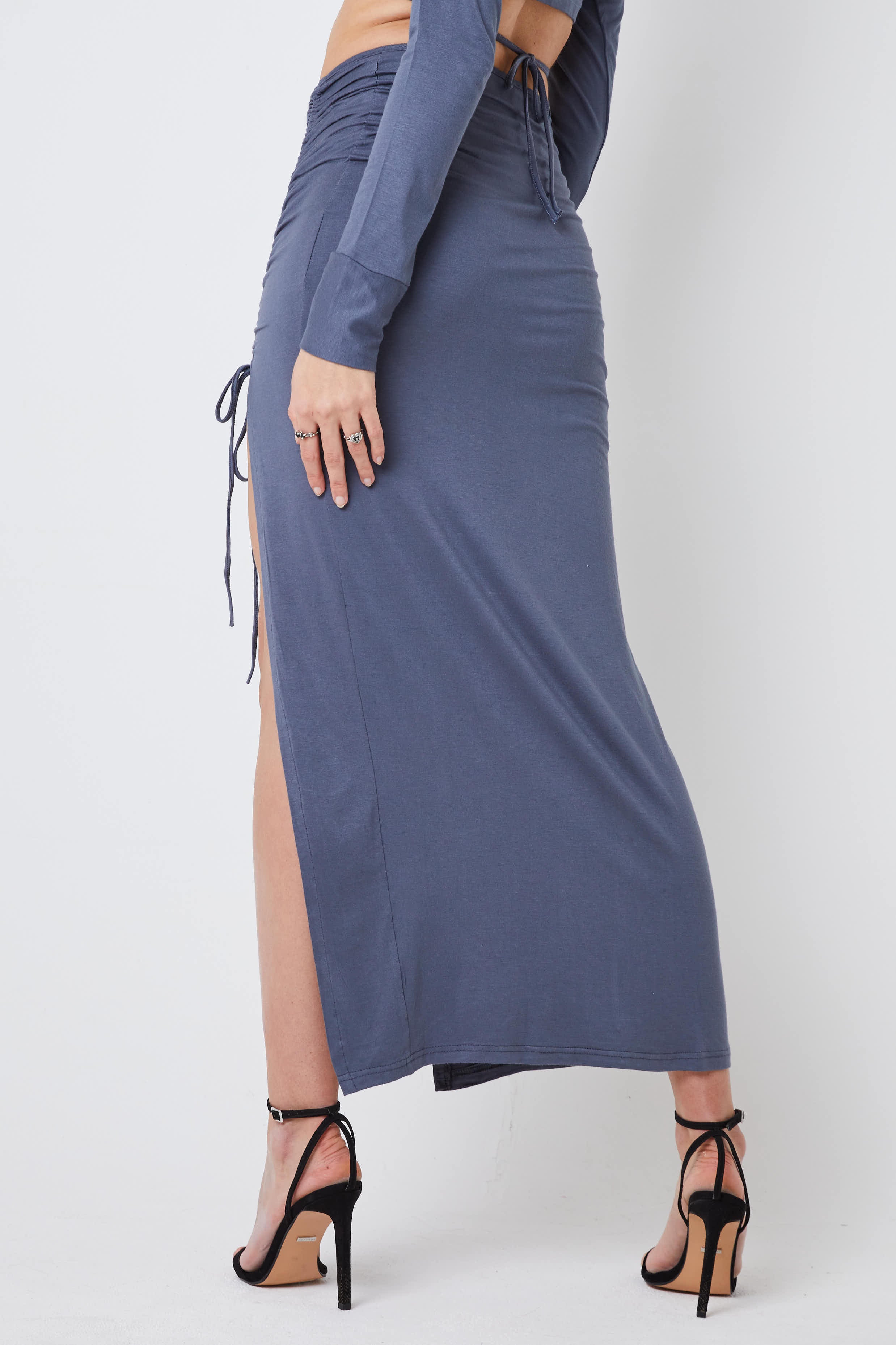 Creea Split Leg Maxi Skirt