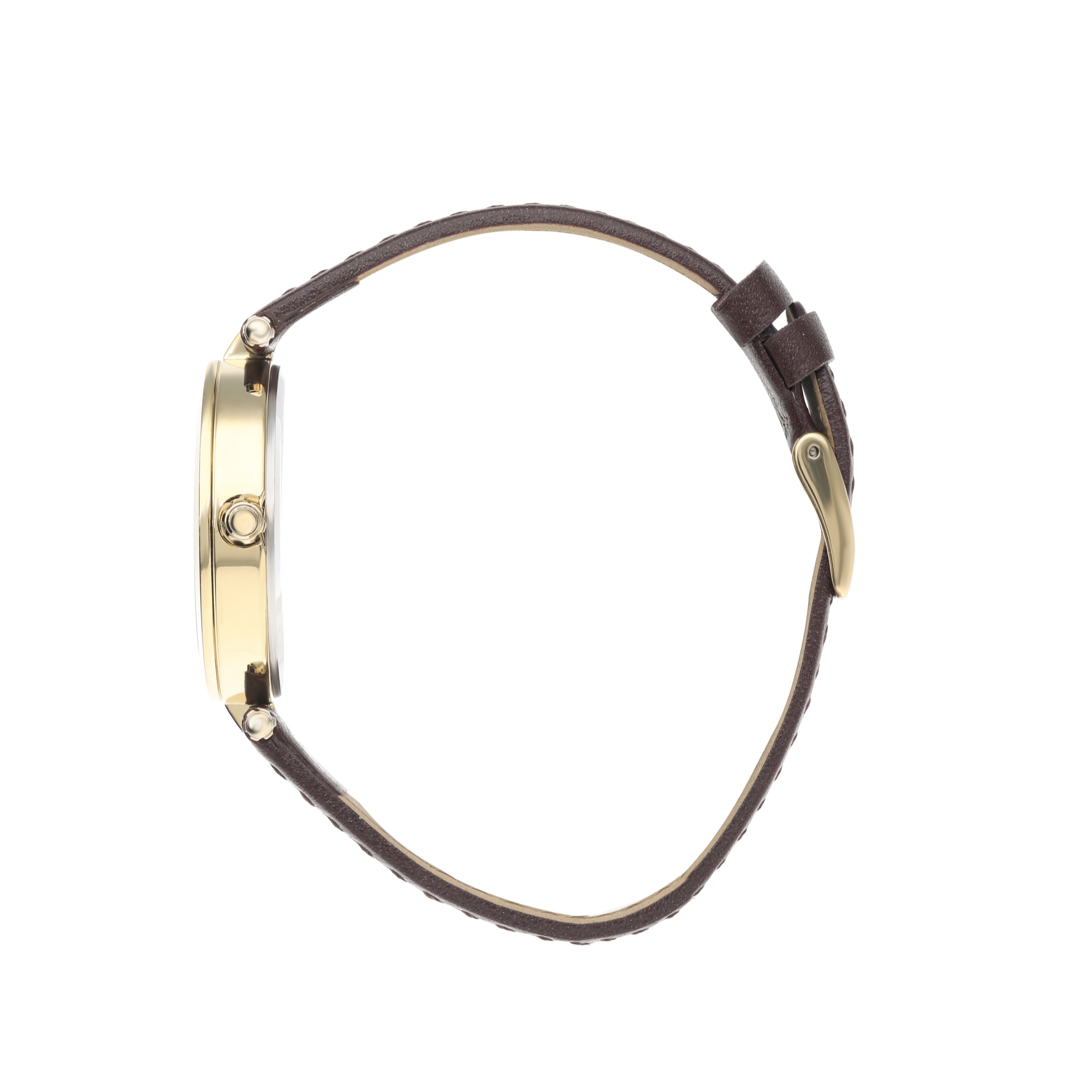 LEE COOPER-Women's Yellow Gold 32mm watch w/White Dial