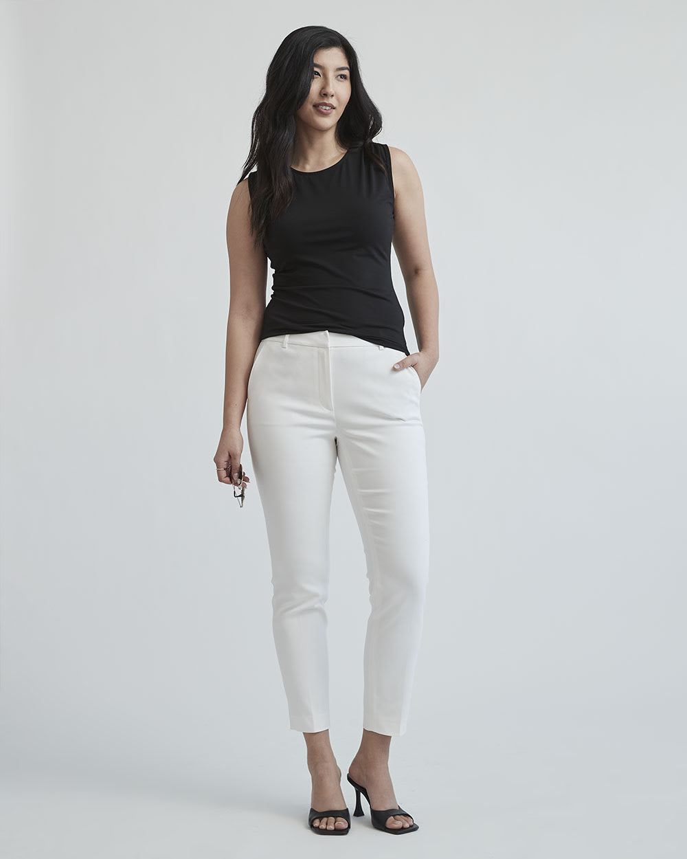 High Density Slim Ankle Curvy Pant