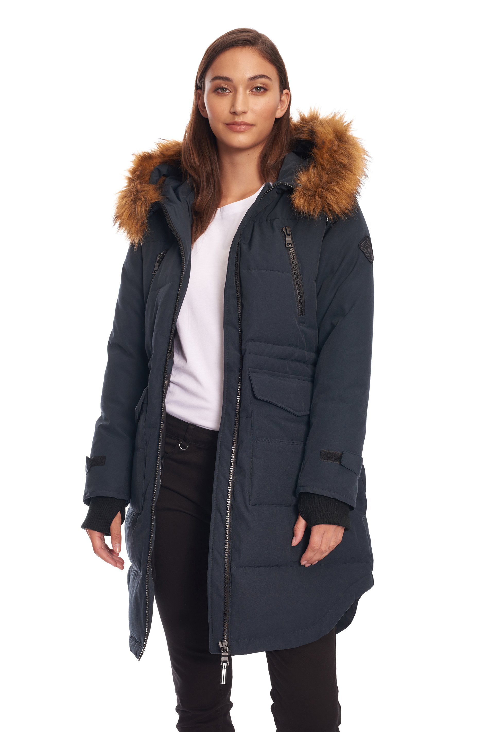 Alpine North Women's - UKON | Vegan Down Recycled Drawstring Winter Parka