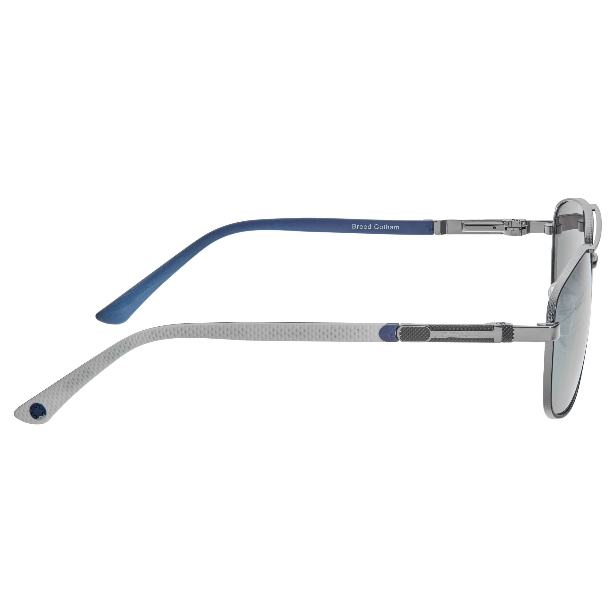 Breed - Gotham Polarized Sunglasses - Navy/Blue