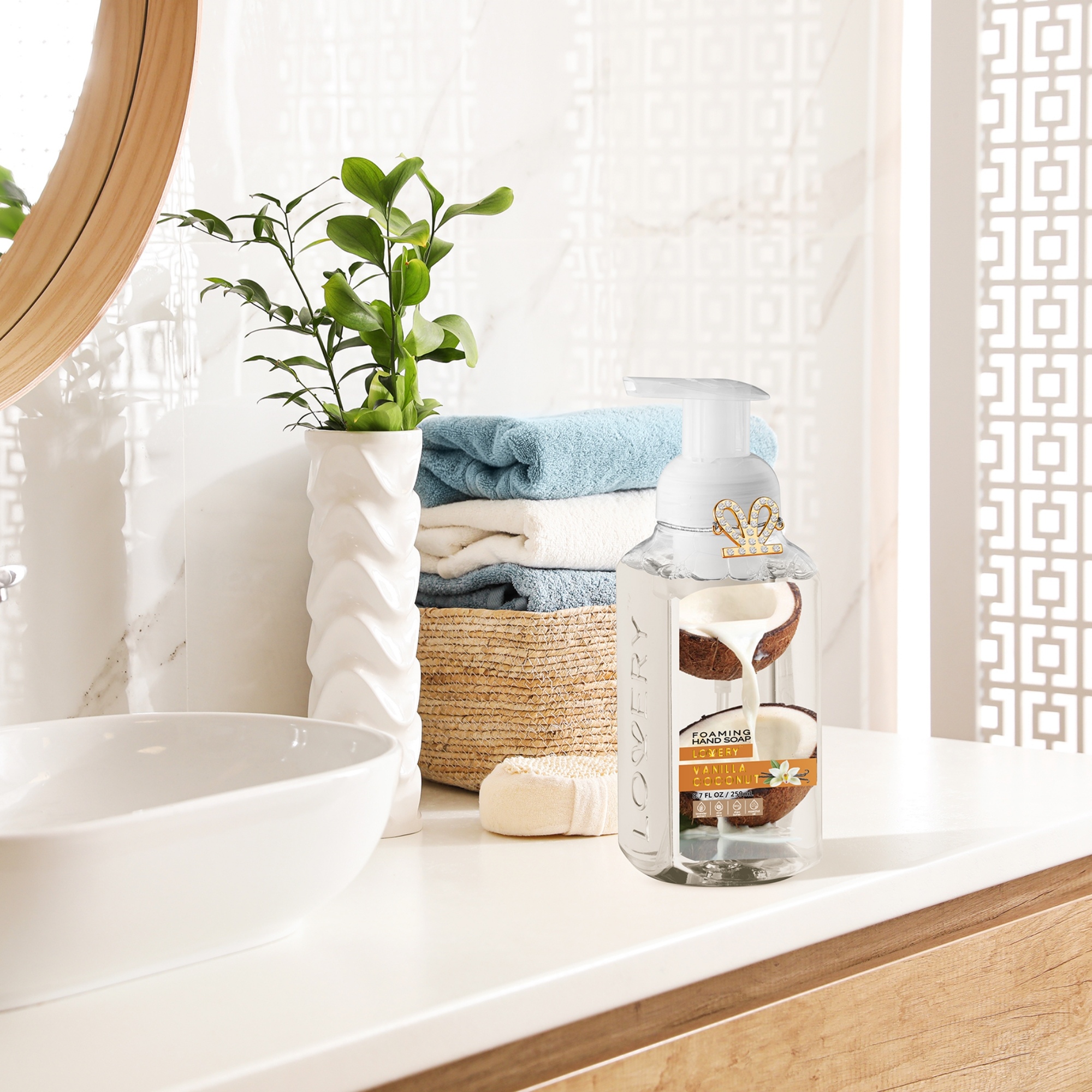 Lovery Foaming Hand Soap - Pack Of 3 - vanilla Coconut Scent