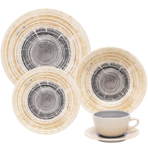 Oxford Unni Puzzling 20 Pieces Dinnerware Set Service for 4