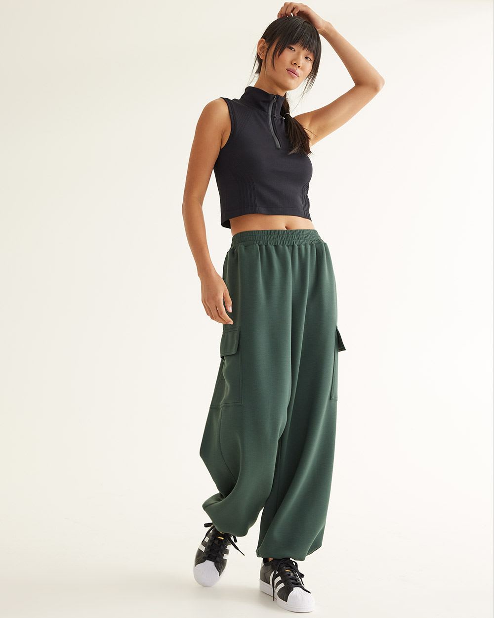 Soft Knit Cargo Pants, Hyba