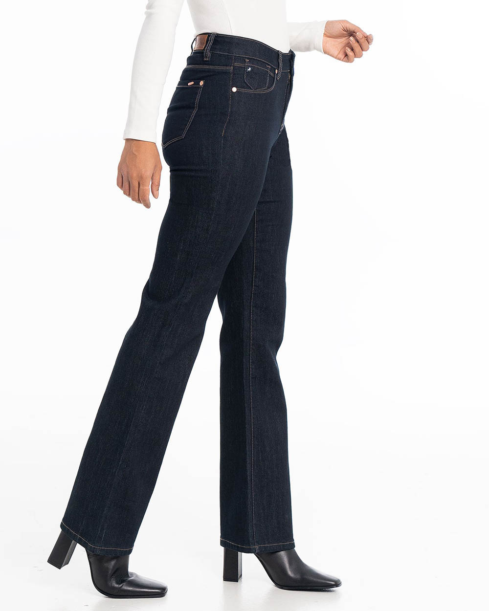LOIS - Georgia Flare Dk Indigo Jeans