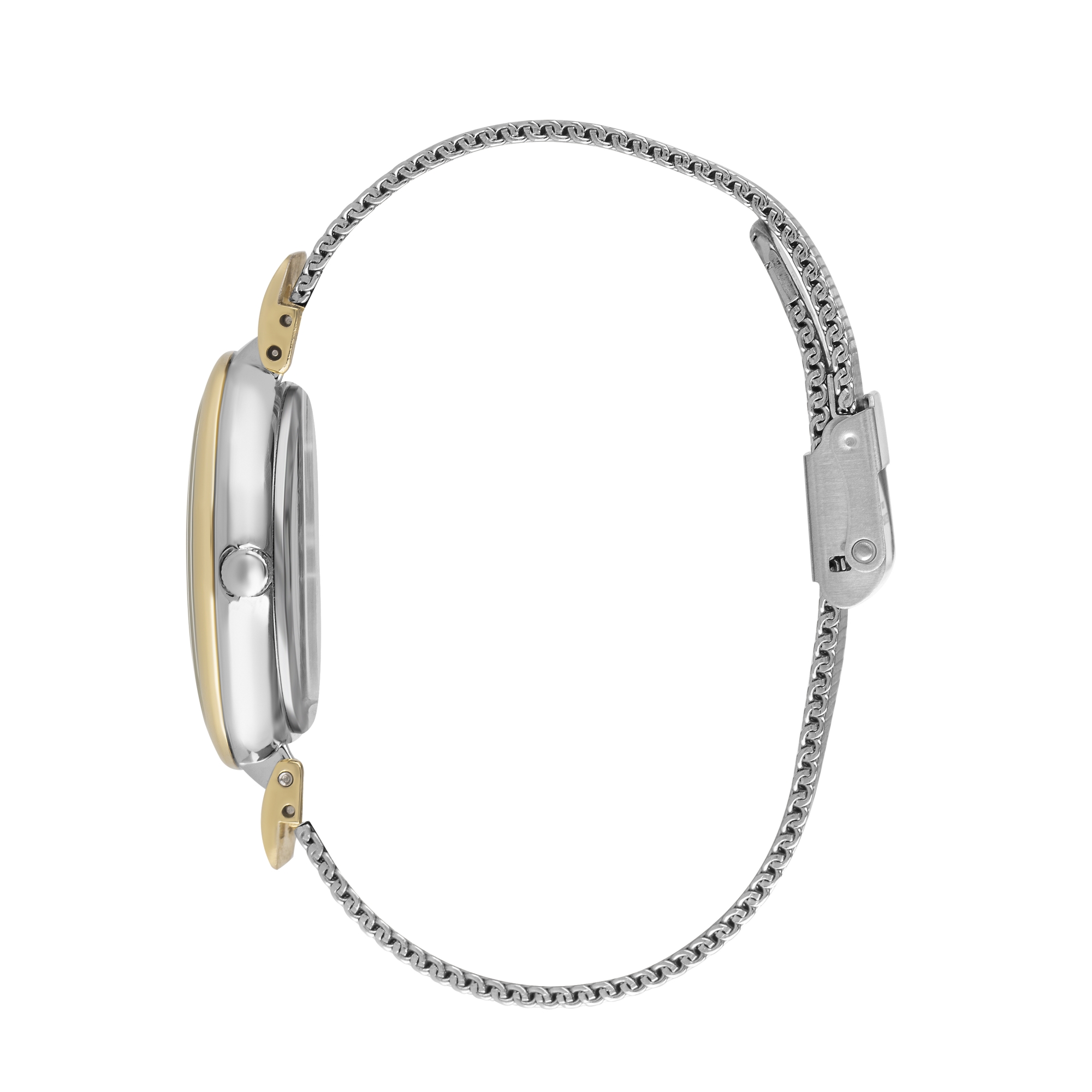 LEE COOPER-Women's Silver 35mm watch w/Silver Dial