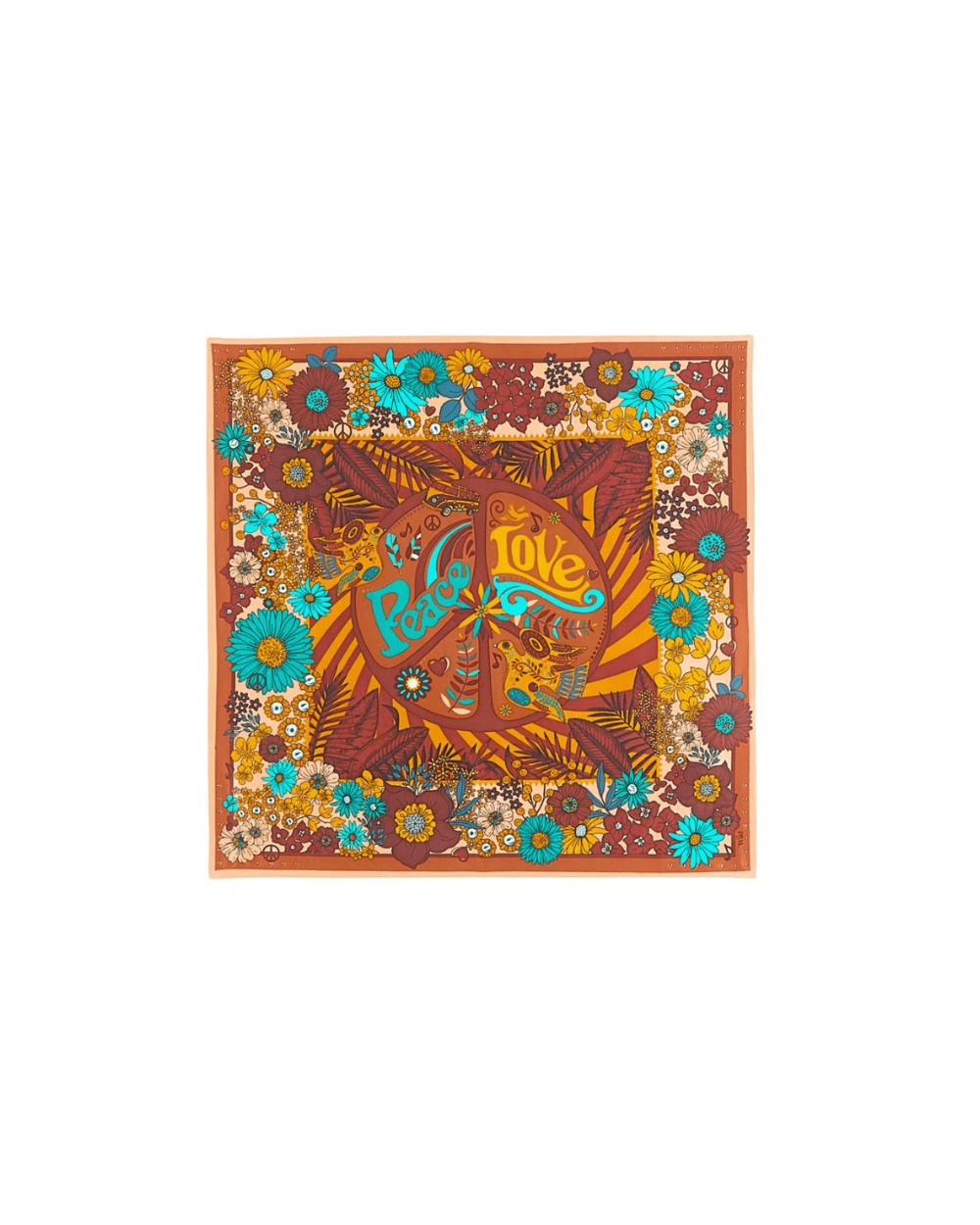 PEACELOVE Medium Ochre Scarf