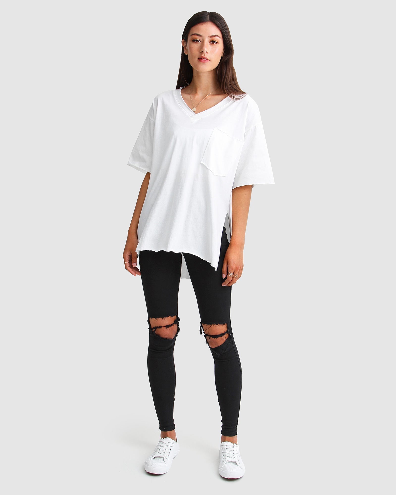 Belle & Bloom Brave Soul Oversized T Shirt