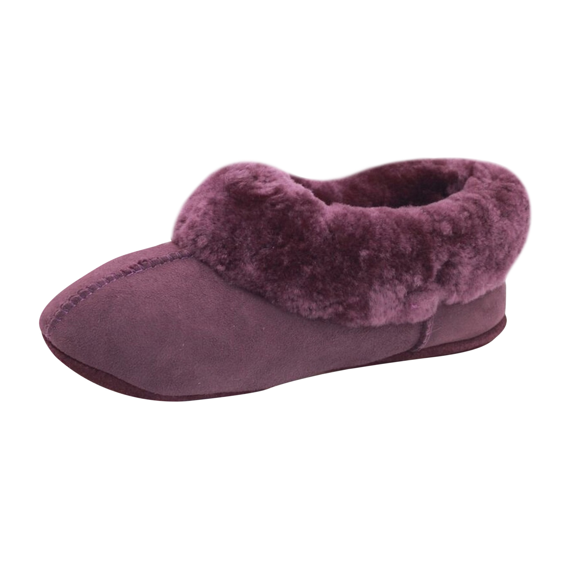 Eastern Counties Leather - Womens/Ladies Full Sheepskin Turn Slippers