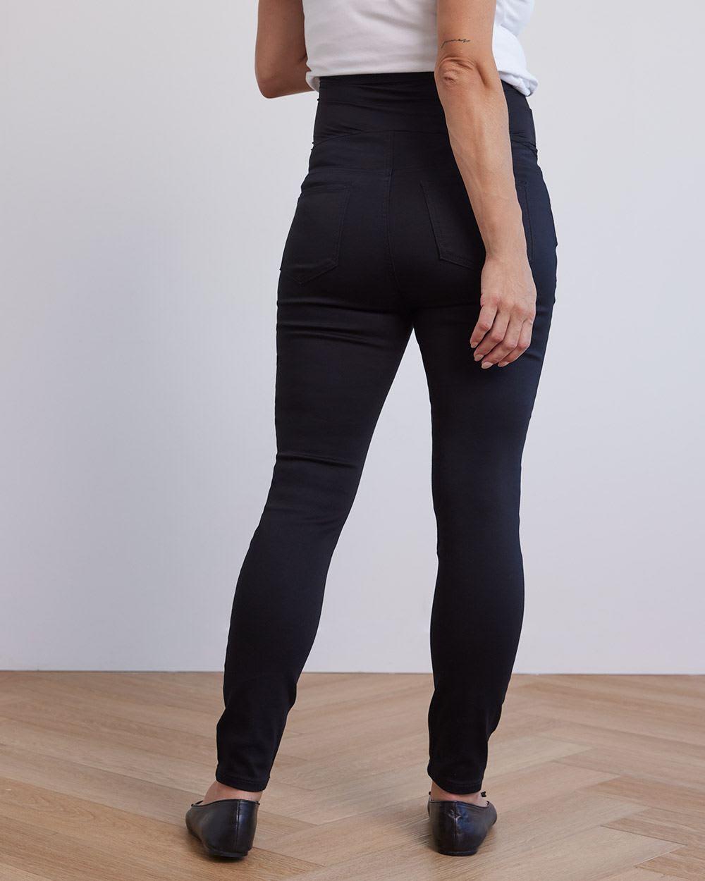 Black Natalie Jegging - Thyme Maternity