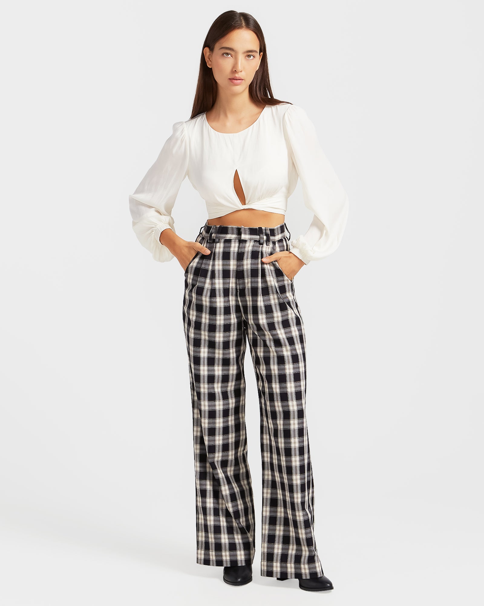 Belle & Bloom No Way Home Cropped Top