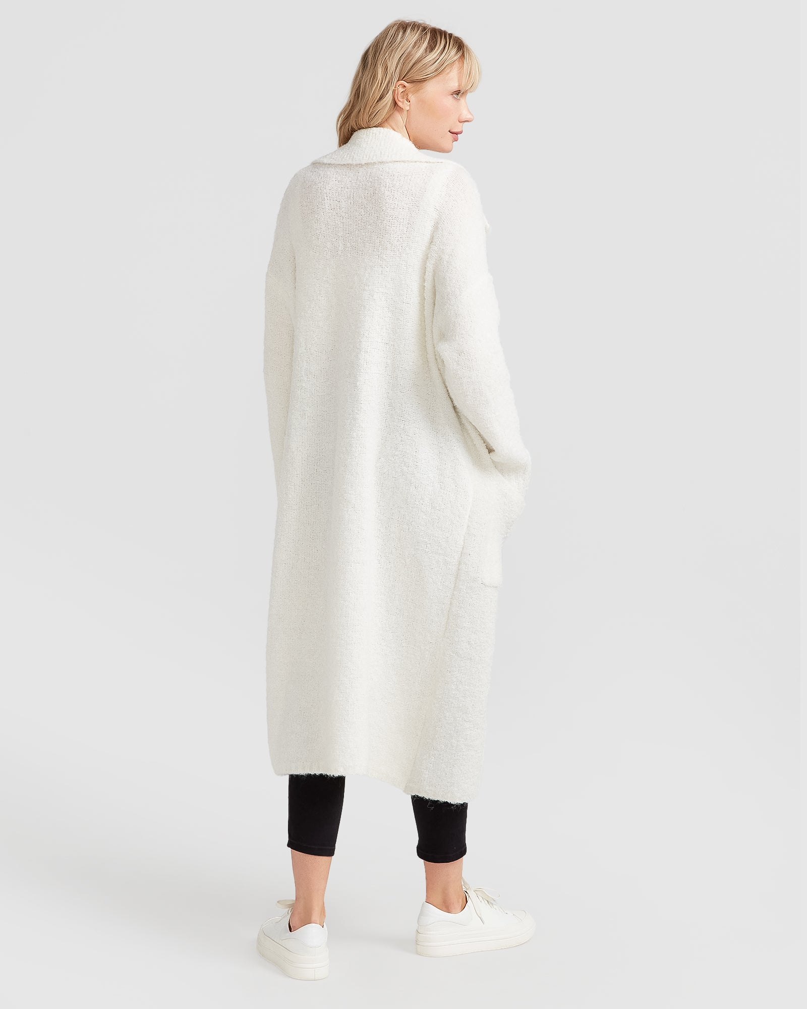 Belle & Bloom Born To Run Sustainable Sweater Coat