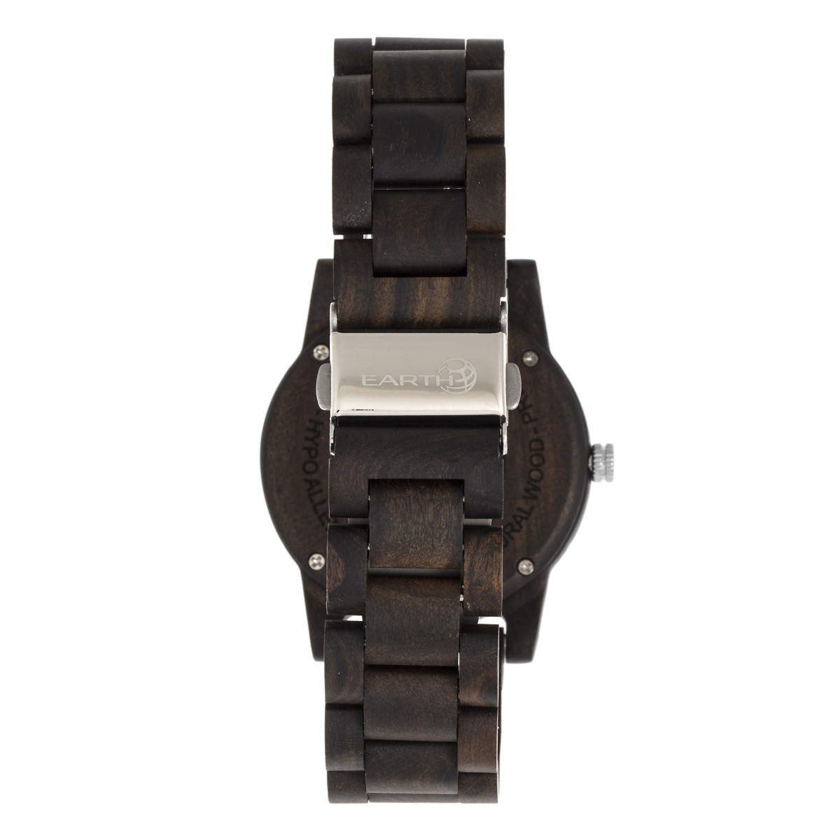 Earth Wood - Blue Ridge Bracelet Watch - Red