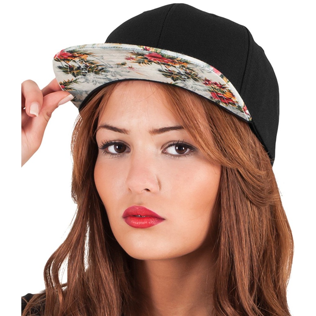 Flexfit - Unisex Floral Snapback Cap