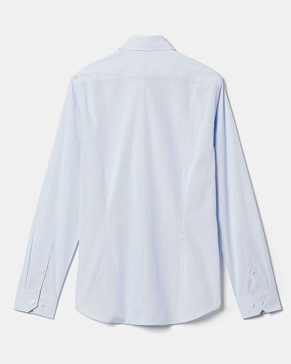 Slim-Fit Striped Dress Shirt