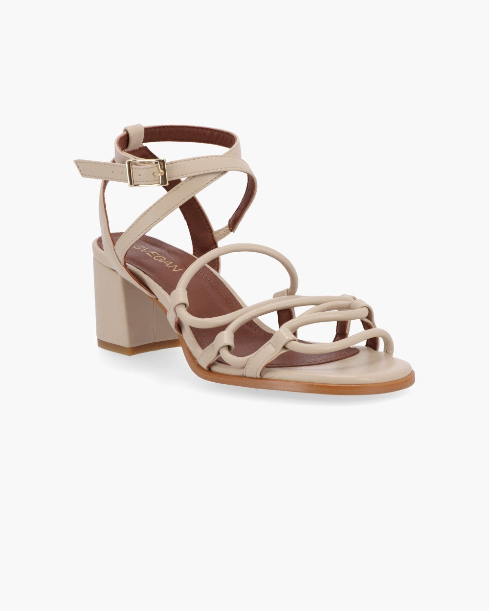 SVEGAN - Mick Tahini Beige Vegan Leather Sandals