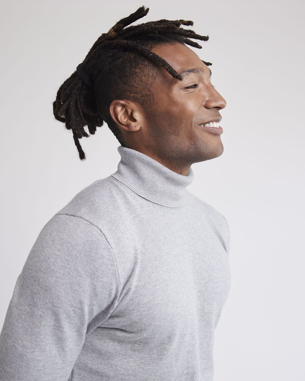 Basic Long-Sleeve Turtleneck Sweater