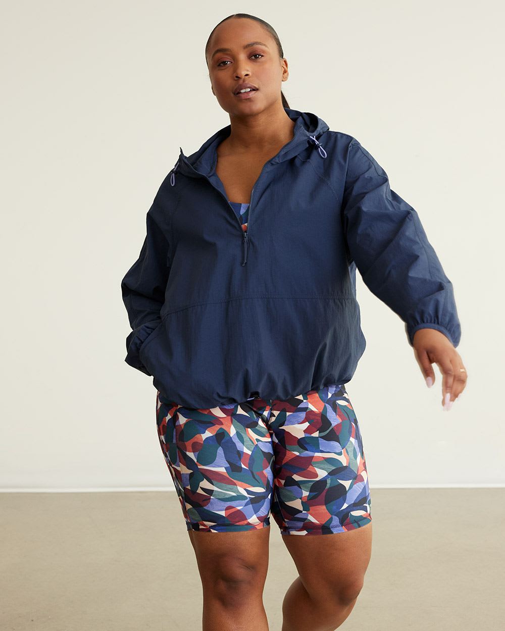 Crinkle Hooded Anorak, Hyba