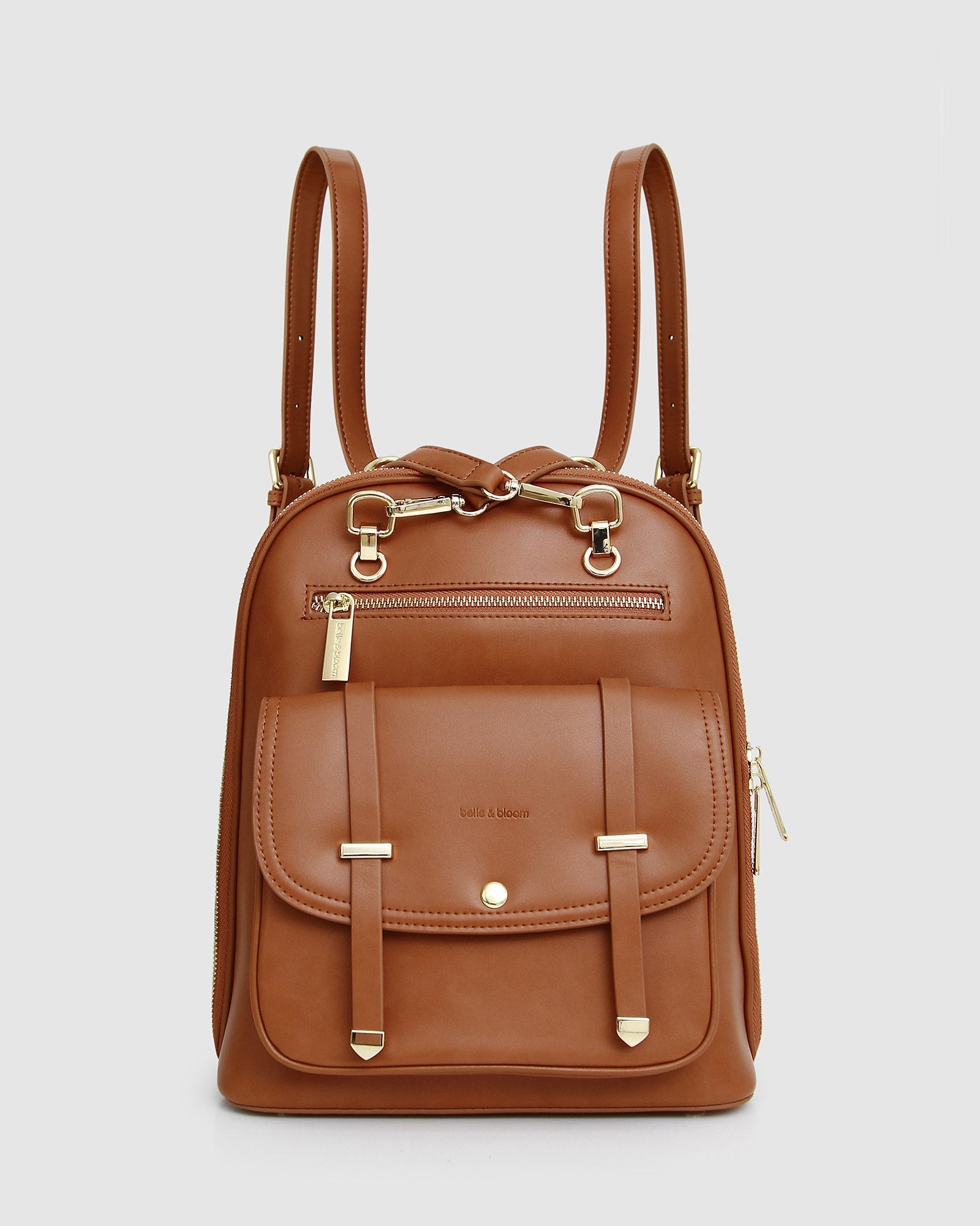Belle & Bloom 5th Ave Leather Backpack
