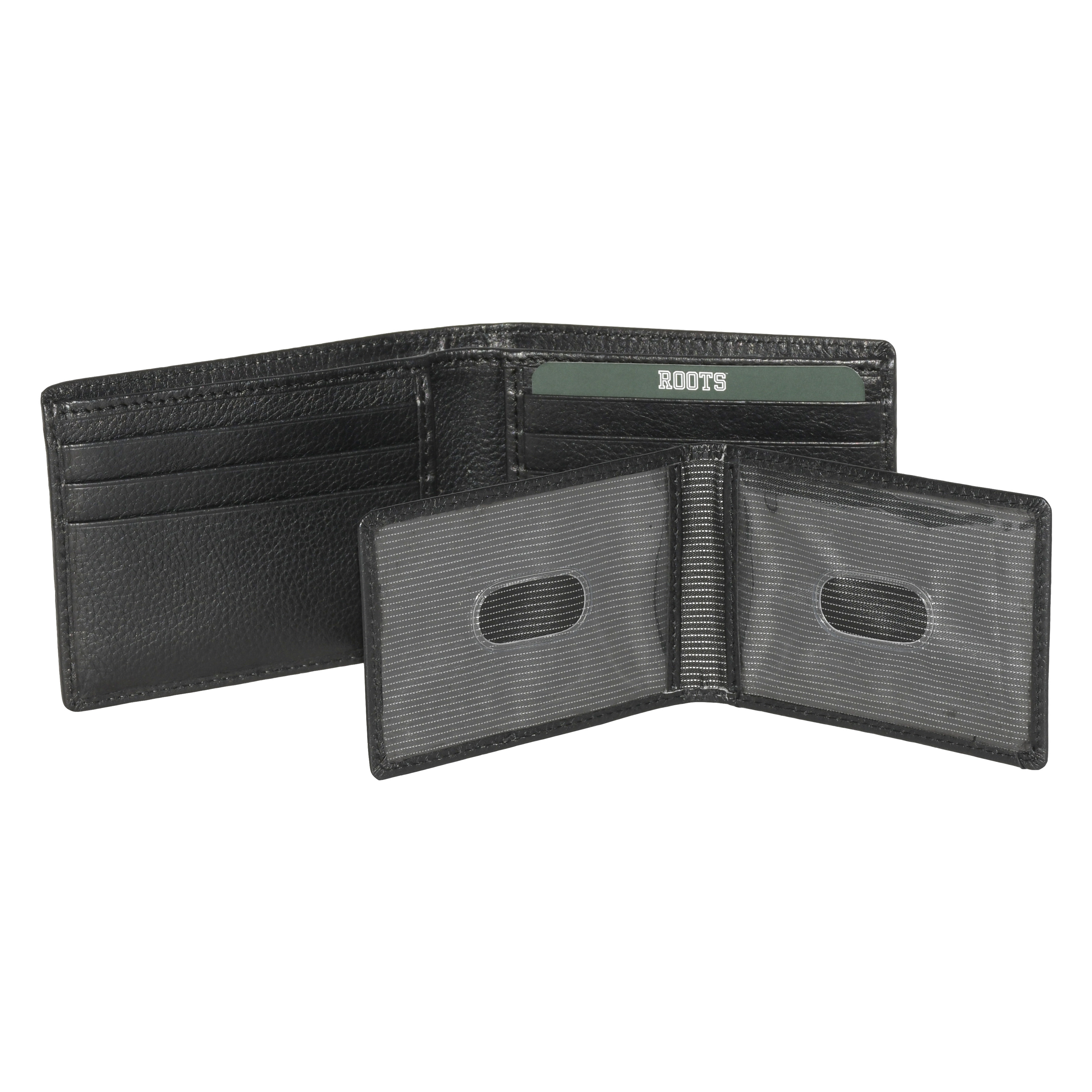 Roots Men's Slimfold Wallet with Removable ID