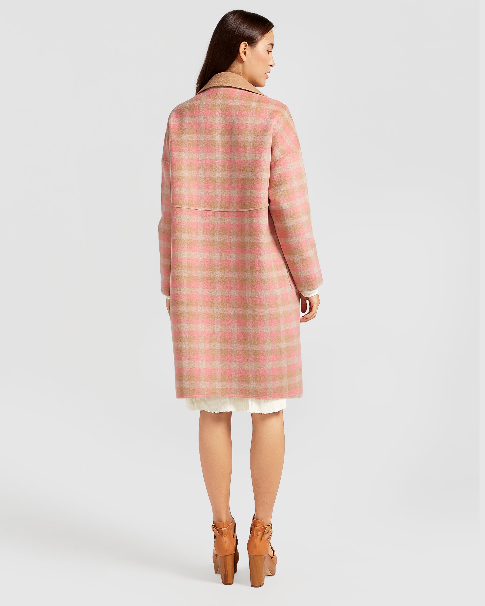 Belle & Bloom Publisher Double Breasted Wool Blend Coat