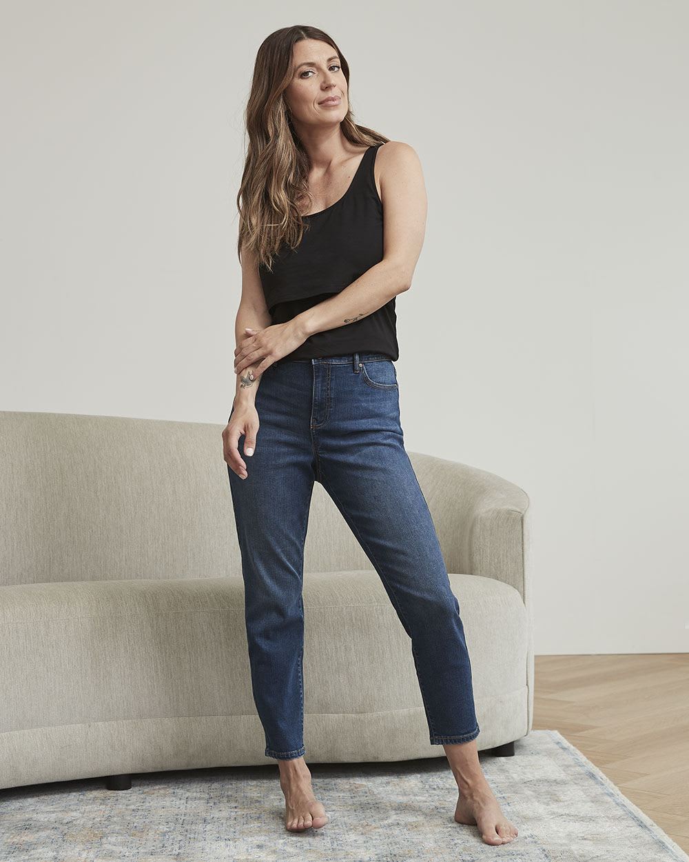 Scoop-Neck Nursing Cami, Pack of 2 - Thyme Maternity