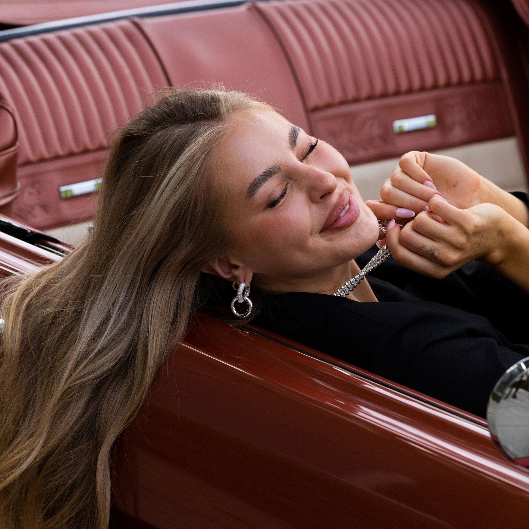 DRAE Collection - Double Date Hoops